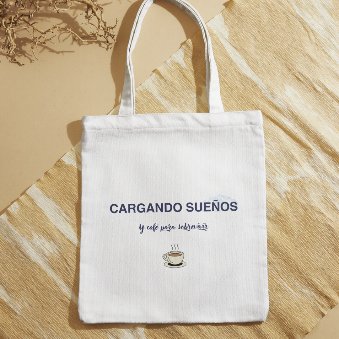 Tote Bag 'Cargando Sueños'