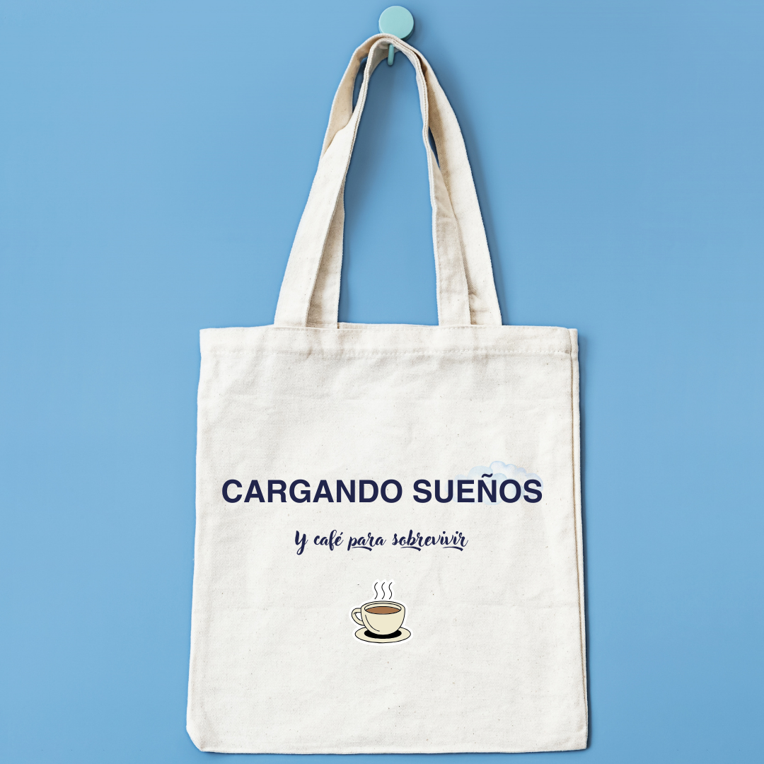 Tote Bag 'Cargando Sueños'
