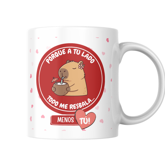 Taza Capibara Aniversario - Contigo la Vida es Más Chill