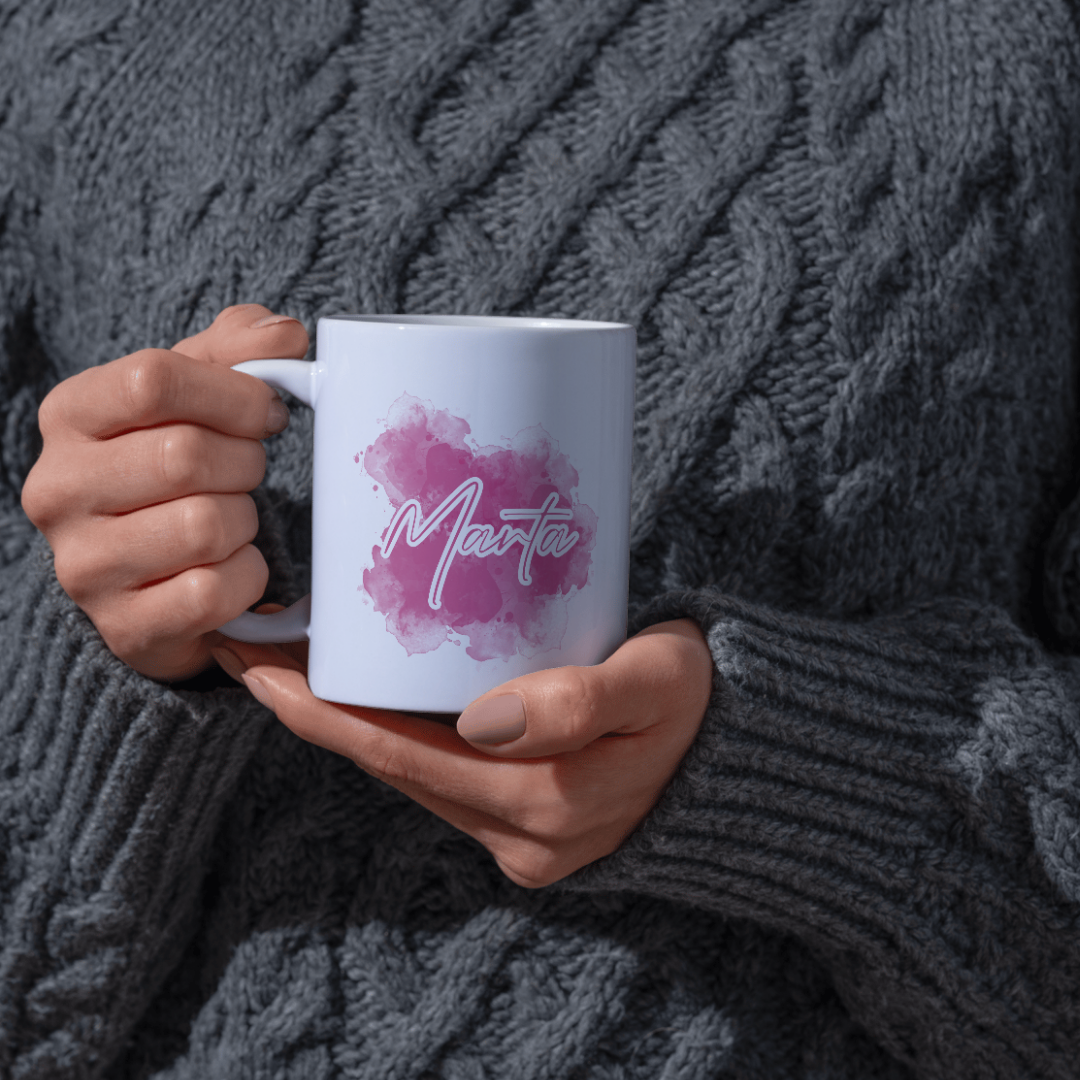Taza Nombre Rosa