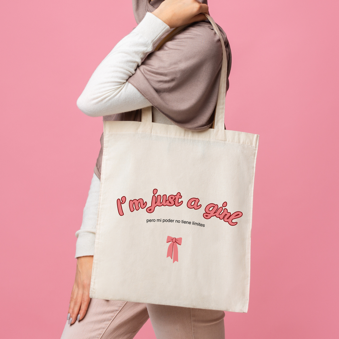 Tote bag ' I'm Just a Girl '
