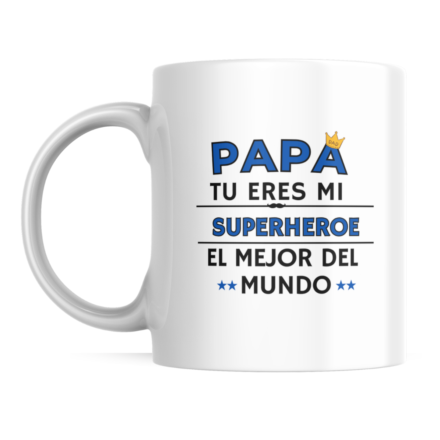 Taza Superhéroe Día del Padre