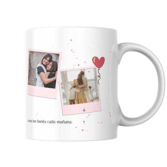 Taza Polaroid Día de la Madre