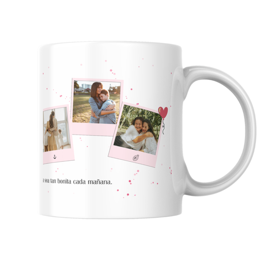 Taza Polaroid Día de la Madre