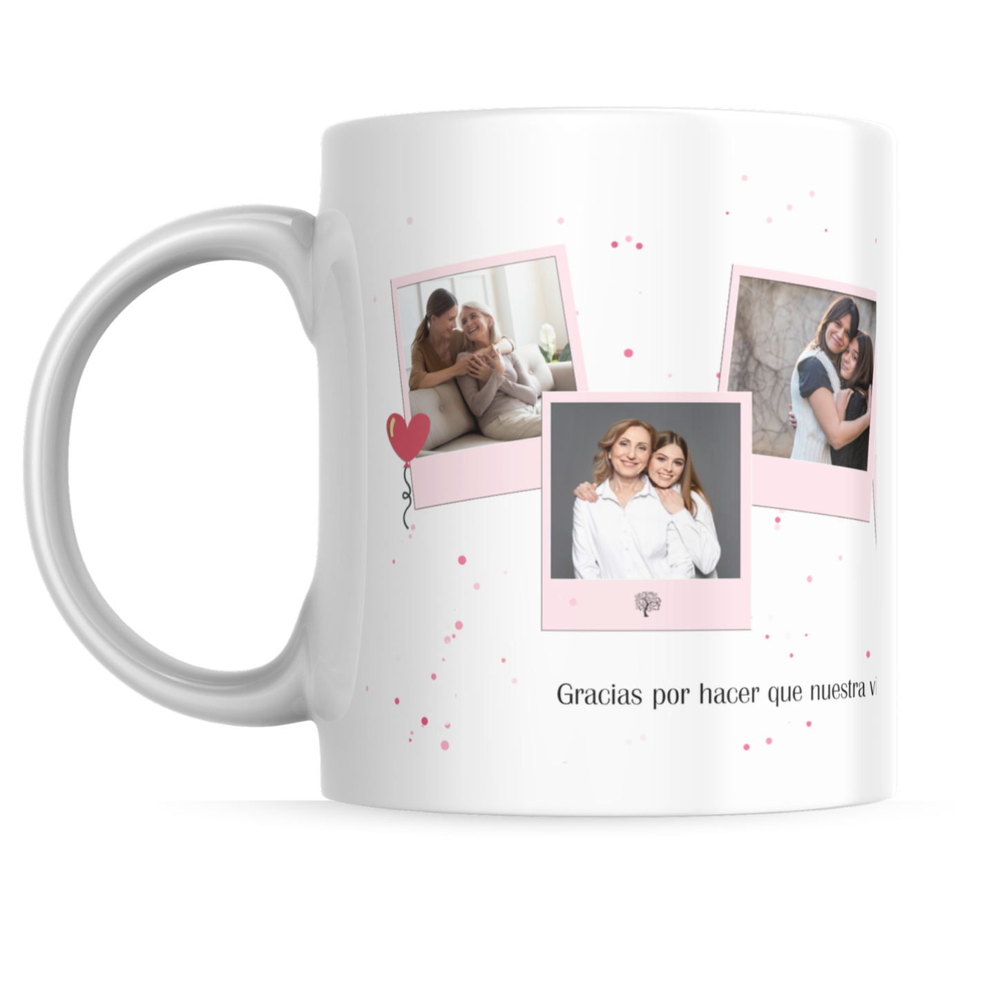 Taza Polaroid Día de la Madre