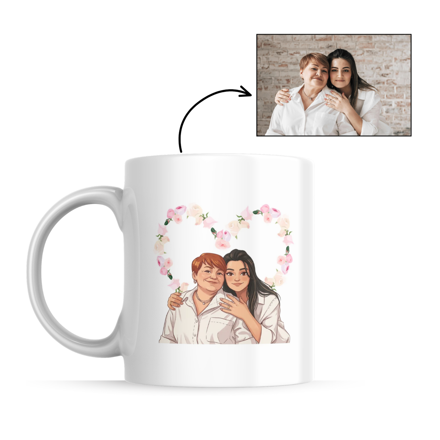 Taza Personalizada con Ilustración Cartoon